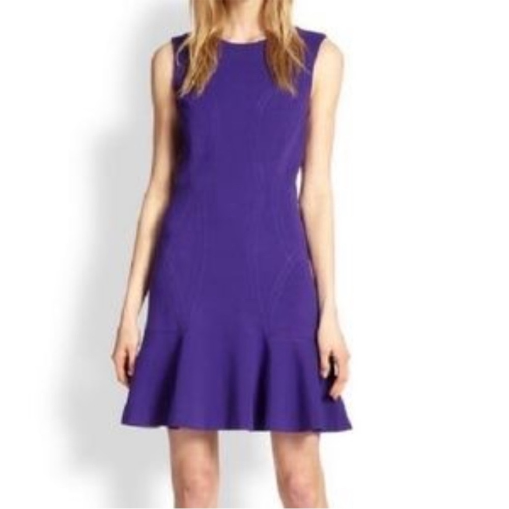 Diane von Furstenberg Jaelyn Purple Dress NWOT